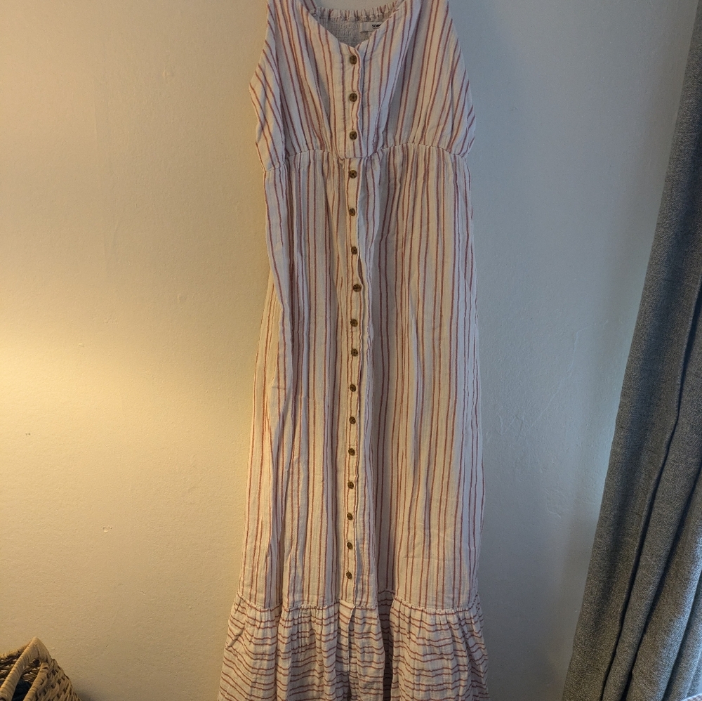 Striped Maternity Dress
